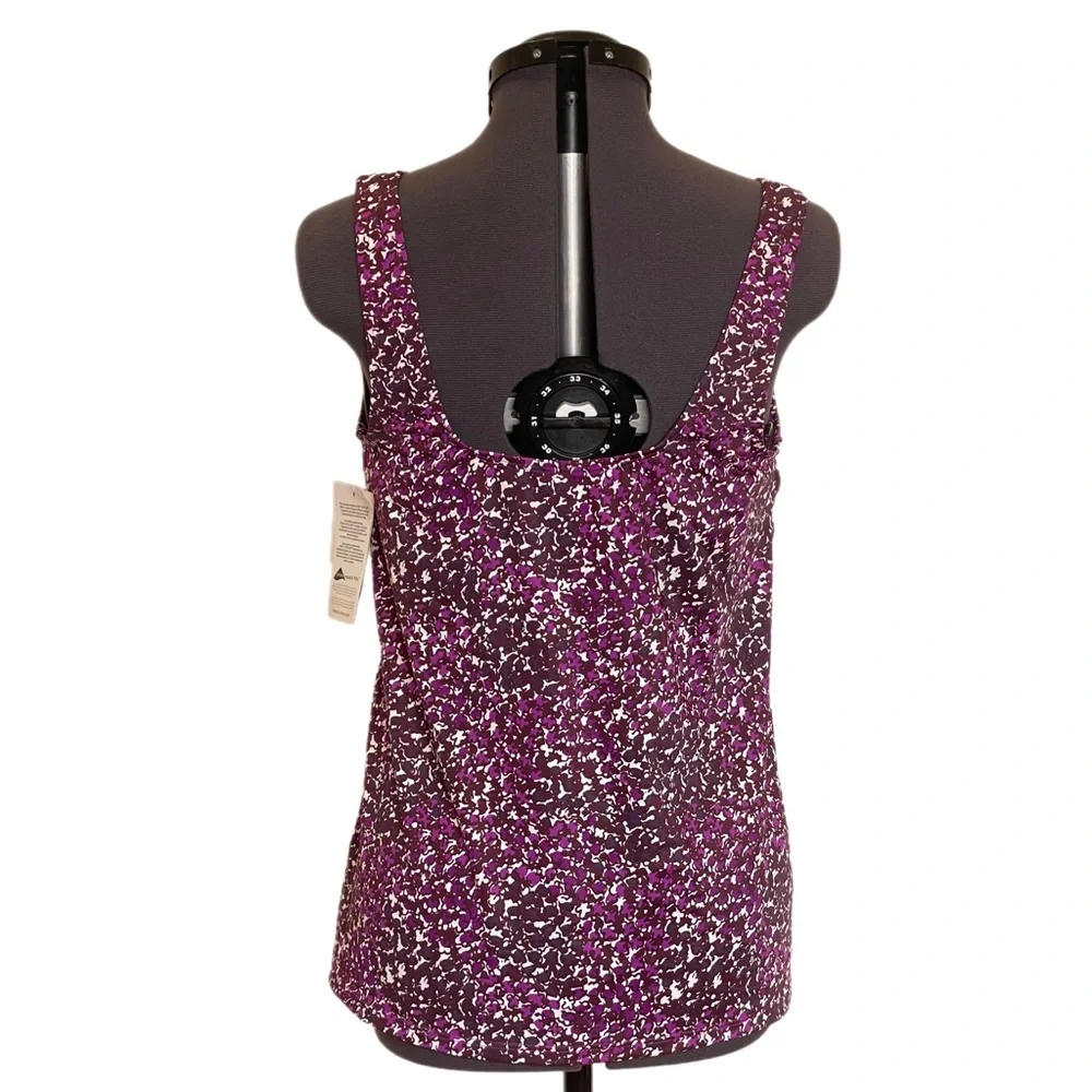 L.L. Bean Scoopneck Tankini Top NWT